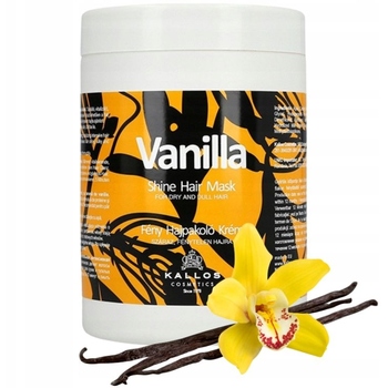 Vanilla Mask ( suché vlasy ) - Vyživující maska s výtažkem z vanilky 